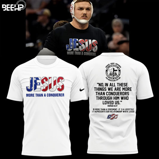 Wyatt Hendrickson Jesus More Than A Conquerer Shirt Gifts For Fans