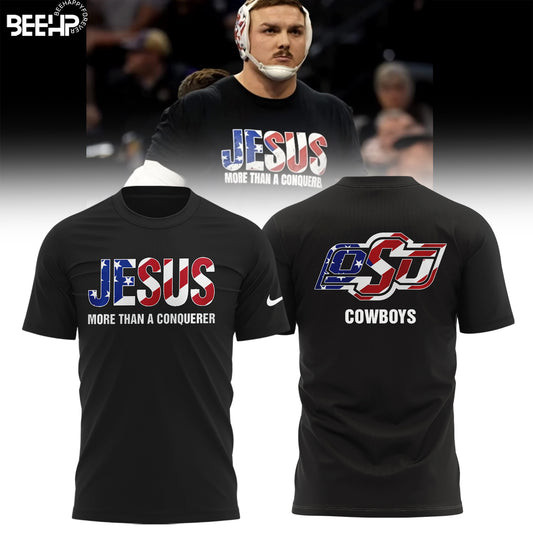 Wyatt Hendrickson Jesus More Than A Conquerer Shirt Gifts For Father